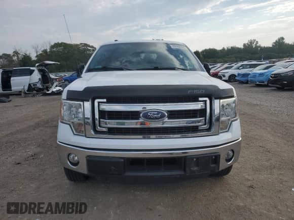 2014 Ford F-150 XLT with VIN 1FTFX1CT5EFB09639, listed as a Copart auction lot 80960955 with 73,764 mi miles and Salvage title. Bid and sale history available at DreamBid. Image 5.
