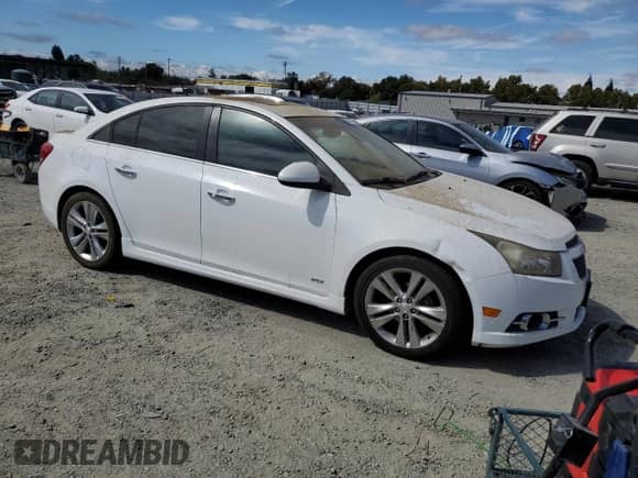 2012 Chevrolet Cruze LTZ with VIN 1G1PH5SC0C7255506, listed as a Copart auction lot 80219845 with 212,067 mi miles and Clean title. Bid and sale history available at DreamBid. Image 4.