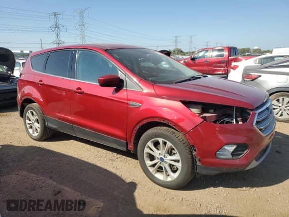 2017 Ford Escape SE с VIN 1FMCU9G91HUB97271, выставлен на аукционе Copart как лот 81853905 с пробегом 148 745 миль миль и Списание • Salvage title. История ставок и продаж доступна на DreamBid. Изображение 4.