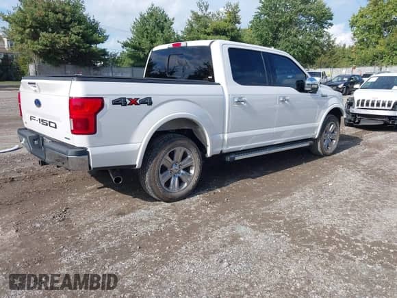 2018 Ford F-150 XL z VIN 1FTEW1EG2JKF48815, wystawiony jako IAAI lot #43303966 z przebiegiem 125 913 mil mil oraz . Historia ofert i sprzedaży dostępna na DreamBid. Obrazek 4.