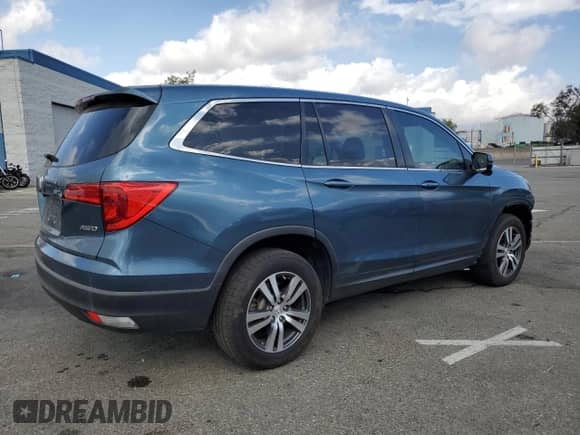 2017 Honda Pilot EX с VIN 5FNYF6H49HB076986, выставлен на аукционе Copart как лот 80572944 с пробегом 72 857 миль миль и На запчасти • Non repairable. История ставок и продаж доступна на DreamBid. Изображение 3.