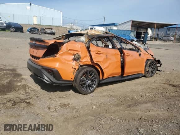 2023 Subaru WRX Limited с VIN JF1VBAL67P9806595, выставлен на аукционе Copart как лот 61837955 с пробегом Не указан миль и Списание • Salvage title. История ставок и продаж доступна на DreamBid. Изображение 3.