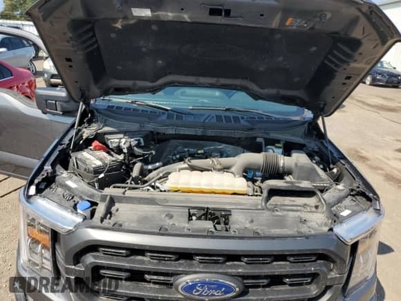 2023 Ford F-150 XL z VIN 1FTEW1EP9PFA79501, wystawiony jako Copart lot #64475115 z przebiegiem 44 357 mil mil oraz Szkoda całkowita • Salvage title. Historia ofert i sprzedaży dostępna na DreamBid. Obrazek 11.