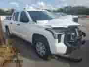 2025 Toyota Tundra SR with VIN 5TFKB5DB3SX309631, listed as a Copart auction lot 70833155 with 2,302 mi miles and Salvage title. Bid and sale history available at DreamBid. Image 4.