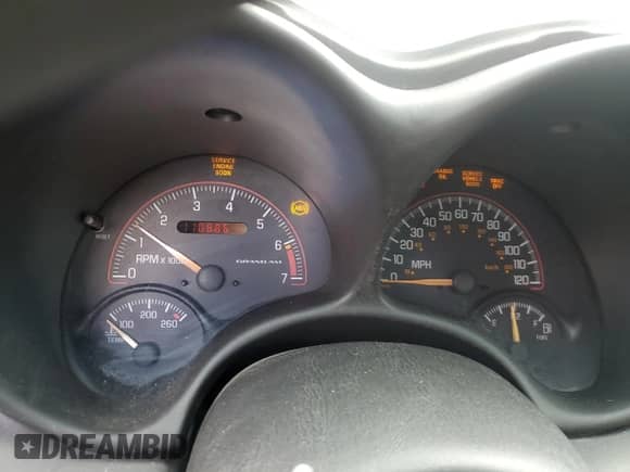 2001 Pontiac Grand Am с VIN 1G2NF12T71M540199, выставлен на аукционе Copart как лот 58686335 с пробегом 110 886 миль миль и На запчасти • Non repairable. История ставок и продаж доступна на DreamBid. Изображение 9.
