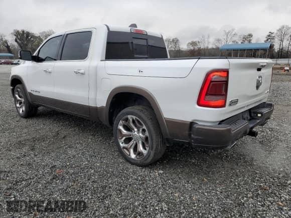 2020 Ram 1500 Longhorn с VIN 1C6SRFKM8LN323731, выставлен на аукционе Copart как лот 84381484 с пробегом 16 243 миль миль и Списание • Salvage title. История ставок и продаж доступна на DreamBid. Изображение 2.