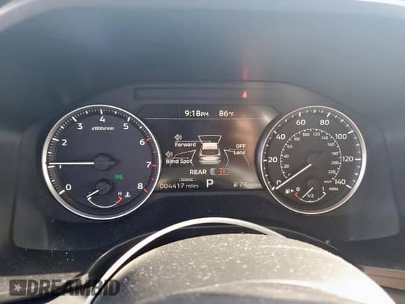 2024 Mitsubishi Outlander ES with VIN JA4J3UA88RZ078844, listed as a Copart auction lot 63990905 with 4,417 mi miles and Clean title. Bid and sale history available at DreamBid. Image 9.