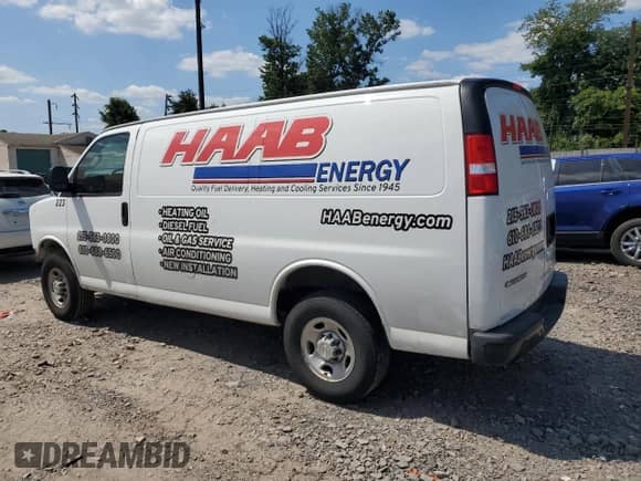 2023 Chevrolet Express Cargo с VIN 1GCWGAFP6P1180332, выставлен на аукционе Copart как лот 68127825 с пробегом 18 833 миль миль и Списание • Salvage title. История ставок и продаж доступна на DreamBid. Изображение 2.