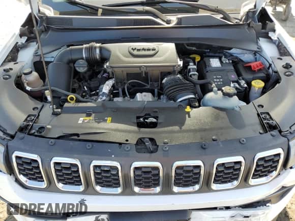 2024 Jeep Compass Latitude with VIN 3C4NJDBNXRT110623, listed as a Copart auction lot 80965655 with 60,432 mi miles and Salvage title. Bid and sale history available at DreamBid. Image 12.