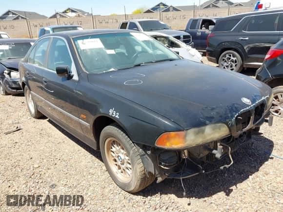 1999 BMW 5 Series 528i with VIN WBADM6333XBY24603, listed as a IAAI auction lot 42165015 with Not provided miles and . Bid and sale history available at DreamBid. Image 1.