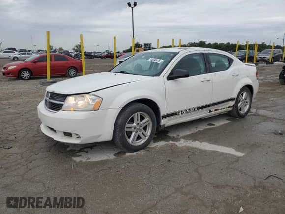 2008 Dodge Avenger SXT с VIN 1B3LC56K38N286338, выставлен на аукционе Copart как лот 70694025 с пробегом 153 121 миль миль и Списание • Salvage title. История ставок и продаж доступна на DreamBid. Изображение 1.