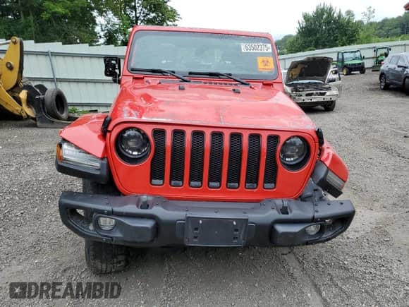 2023 Jeep Wrangler Sport with VIN 1C4HJXAG8PW582425, listed as a Copart auction lot 63502375 with 30,551 mi miles and Salvage title. Bid and sale history available at DreamBid. Image 5.