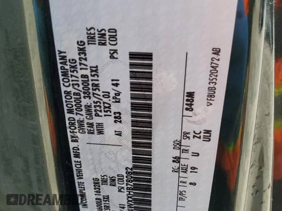 1999 Ford Econoline Cargo z VIN 1FDRE14WXXHB78082, wystawiony jako Copart lot #65763155 z przebiegiem 112 945 mil mil oraz Szkoda całkowita • Salvage title. Historia ofert i sprzedaży dostępna na DreamBid. Obrazek 13.