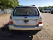 2006 Subaru Forester X with VIN JF1SG65686H754008, listed as a Copart auction lot 57283625 with Not provided miles and Salvage title. Bid and sale history available at DreamBid. Image 6.