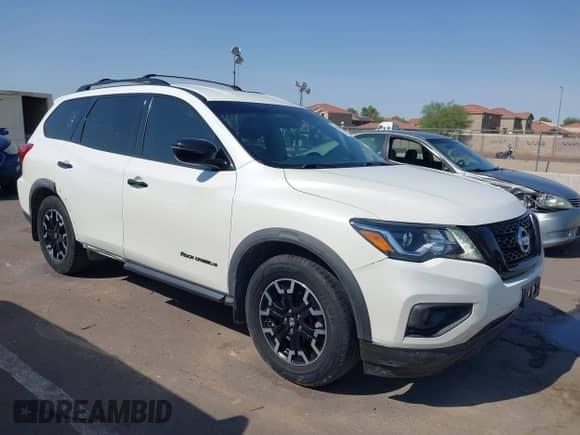 2020 Nissan Pathfinder SV with VIN 5N1DR2BN2LC597534, listed as a IAAI auction lot 43040760 with 76,034 mi miles and . Bid and sale history available at DreamBid. Image 1.