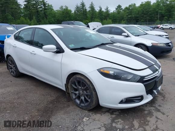 2013 Dodge Dart SXT with VIN 1C3CDFBA1DD143360, listed as a IAAI auction lot 42529408 with 46,818 mi miles and . Bid and sale history available at DreamBid. Image 1.