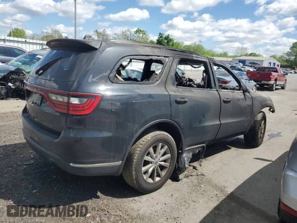 2021 Dodge Durango SXT Plus with VIN 1C4RDJAG5MC557455, listed as a Copart auction lot 56104065 with Not provided miles and Salvage title. Bid and sale history available at DreamBid. Image 3.