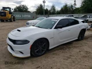 2020 Dodge Charger R/T with VIN 2C3CDXCT0LH245630, listed as a Copart auction lot 65454593 with 39,936 mi miles and Salvage title. Bid and sale history available at DreamBid. Image 1.