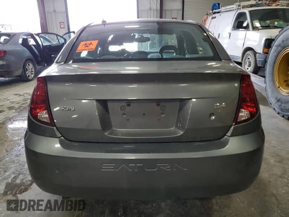 2006 Saturn ION z VIN 1G8AL58B66Z147727, wystawiony jako Copart lot #89365515 z przebiegiem Nie podano mil oraz Szkoda całkowita • Salvage title. Historia ofert i sprzedaży dostępna na DreamBid. Obrazek 6.