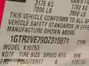 2013 GMC Sierra 1500 SLE с VIN 1GTR2VE79DZ315871, выставлен на аукционе IAAI как лот 43081539 с пробегом 165 064 миль миль и . История ставок и продаж доступна на DreamBid. Изображение 9.