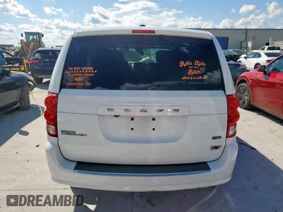 2019 Dodge Grand Caravan SE with VIN 2C4RDGBG6KR701360, listed as a Copart auction lot 83866895 with Not provided miles and Salvage title. Bid and sale history available at DreamBid. Image 6.