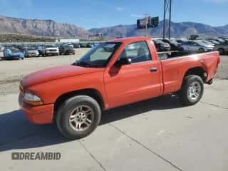 2000 Dodge Dakota Sport z VIN 1B7GL26N4YS797289, wystawiony jako Copart lot #90517435 z przebiegiem 161 517 mil mil oraz Szkoda całkowita • Salvage title. Historia ofert i sprzedaży dostępna na DreamBid. Obrazek 1.