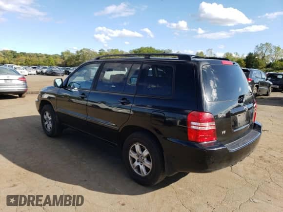 2003 Toyota Highlander с VIN JTEGF21A330072259, выставлен на аукционе Copart как лот 81880395 с пробегом 248 291 миль миль и Списание • Salvage title. История ставок и продаж доступна на DreamBid. Изображение 2.