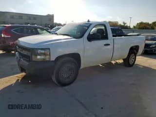 2008 Chevrolet Silverado 1500 Work Truck with VIN 1GCEC14X28Z154307, listed as a Copart auction lot 68155935 with Not provided miles and Salvage title. Bid and sale history available at DreamBid. Image 1.