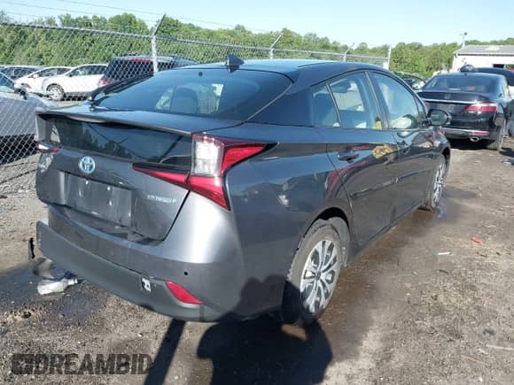 2019 Toyota Prius LE с VIN JTDL9RFU2K3005915, выставлен на аукционе IAAI как лот 42192956 с пробегом 112 503 миль миль и . История ставок и продаж доступна на DreamBid. Изображение 4.