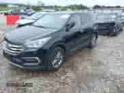 2017 Hyundai Santa Fe 2.4L with VIN 5XYZT3LB3HG410861, listed as a IAAI auction lot 42424412 with 155,296 mi miles and . Bid and sale history available at DreamBid. Image 17.