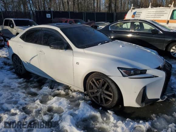 2020 Lexus IS 350 F Sport z VIN JTHGZ1E26L5017623, wystawiony jako Copart lot #87470354 z przebiegiem Nie podano mil oraz Szkoda całkowita • Salvage title. Historia ofert i sprzedaży dostępna na DreamBid. Obrazek 4.