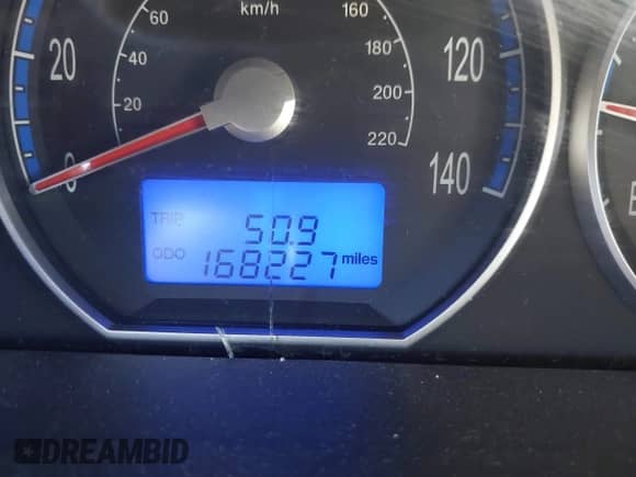 2007 Hyundai Santa Fe SE with VIN 5NMSH73E37H116451, listed as a IAAI auction lot 42967953 with 168,227 mi miles and . Bid and sale history available at DreamBid. Image 7.