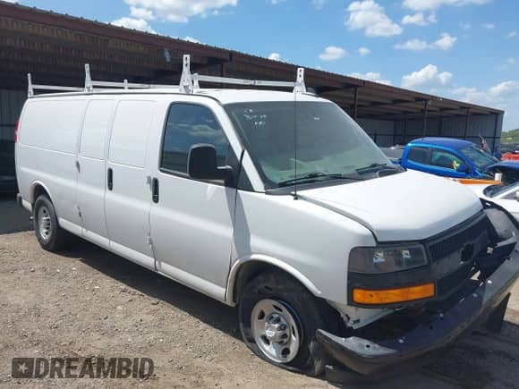 2022 Chevrolet Express Cargo с VIN 1GCWGBFP7N1220596, выставлен на аукционе IAAI как лот 42843564 с пробегом 67 807 миль миль и . История ставок и продаж доступна на DreamBid. Изображение 1.