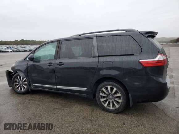 2019 Toyota Sienna LE with VIN 5TDJZ3DC5KS219388, listed as a Copart auction lot 51489465 with 162,353 mi miles and Salvage title. Bid and sale history available at DreamBid. Image 2.
