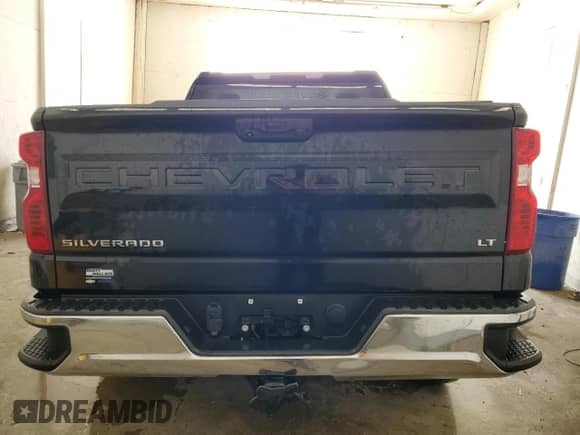 2022 Chevrolet Silverado 1500 LT with VIN 1GCPDDEKXNZ628378, listed as a Copart auction lot 59715305 with 35,817 mi miles and Salvage title. Bid and sale history available at DreamBid. Image 6.