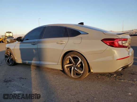 2022 Honda Accord Sport with VIN 1HGCV1F36NA036381, listed as a Copart auction lot 72650294 with 60,912 mi miles and Salvage title. Bid and sale history available at DreamBid. Image 2.
