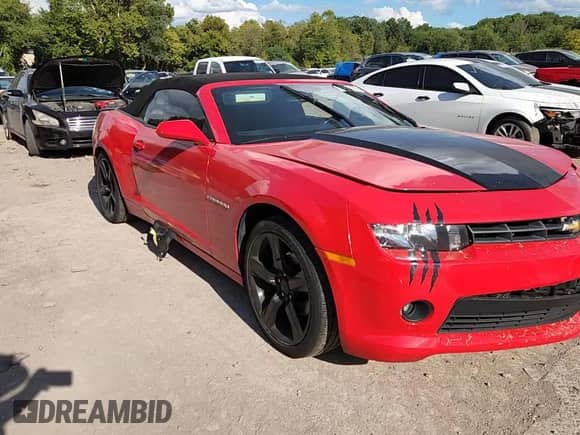 2015 Chevrolet Camaro LT with VIN 2G1FD3D36F9226135, listed as a Copart auction lot 71305165 with Not provided miles and Salvage title. Bid and sale history available at DreamBid. Image 13.