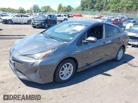 2016 Toyota Prius Two with VIN JTDKBRFU7G3009384, listed as a IAAI auction lot 43037087 with 142,384 mi miles and . Bid and sale history available at DreamBid. Image 17.