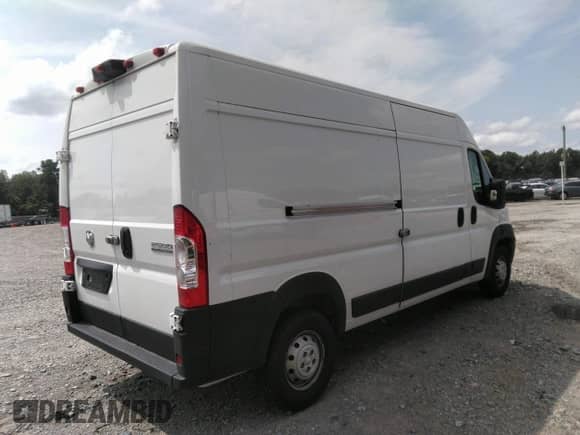 2023 Ram ProMaster Cargo с VIN 3C6LRVDG8PE559876, выставлен на аукционе IAAI как лот 42649354 с пробегом 44 553 миль миль и . История ставок и продаж доступна на DreamBid. Изображение 4.
