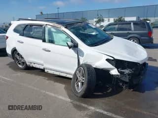 2017 Hyundai Santa Fe SE Ultimate with VIN KM8SR4HF3HU167614, listed as a IAAI auction lot 40153160 with 137,857 mi miles and . Bid and sale history available at DreamBid. Image 1.