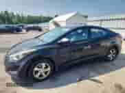 2014 Hyundai Elantra SE z VIN KMHDH4AE2EU218786, wystawiony jako Copart lot #69946265 z przebiegiem 122 562 mil mil oraz Szkoda całkowita • Salvage title. Historia ofert i sprzedaży dostępna na DreamBid. Obrazek 1.