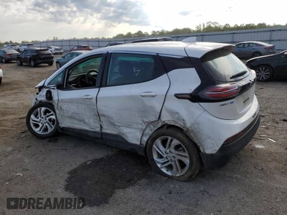 2022 Chevrolet Bolt EV 1LT with VIN 1G1FW6S01N4100691, listed as a Copart auction lot 57430065 with 49,813 mi miles and Salvage title. Bid and sale history available at DreamBid. Image 2.
