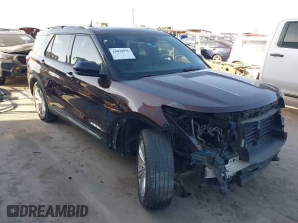 2020 Ford Explorer Limited z VIN 1FMSK7FH0LGB73937, wystawiony jako IAAI lot #43099371 z przebiegiem 58 430 mil mil oraz . Historia ofert i sprzedaży dostępna na DreamBid. Obrazek 1.