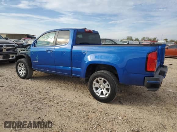 2019 Chevrolet Colorado 2WD LT with VIN 1GCHSCEA9K1139413, listed as a Copart auction lot 82141144 with Not provided miles and Salvage title. Bid and sale history available at DreamBid. Image 2.
