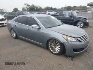 2014 Hyundai Equus Ultimate z VIN KMHGH4JH5EU085903, wystawiony jako IAAI lot #43202476 z przebiegiem 176 064 mil mil oraz . Historia ofert i sprzedaży dostępna na DreamBid. Obrazek 1.