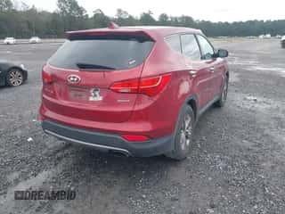 2016 Hyundai Santa Fe with VIN 5XYZT3LB6GG359337, listed as a IAAI auction lot 43391526 with 97,477 mi miles and . Bid and sale history available at DreamBid. Image 4.