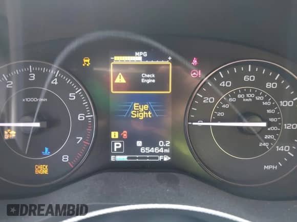 2020 Subaru Impreza Premium with VIN 4S3GTAV60L3707837, listed as a IAAI auction lot 42474529 with 65,464 mi miles and . Bid and sale history available at DreamBid. Image 7.