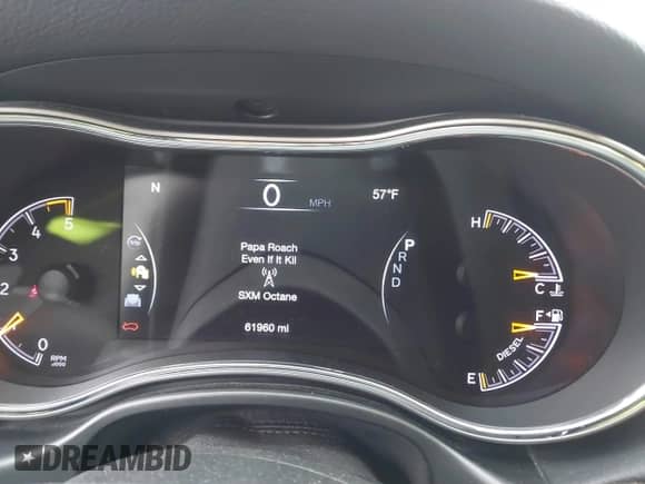 2018 Jeep Grand Cherokee Limited with VIN 1C4RJFBM8JC485043, listed as a IAAI auction lot 41611541 with 61,960 mi miles and . Bid and sale history available at DreamBid. Image 15.