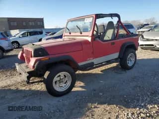 1991 Jeep Wrangler with VIN 2J4FY19P6MJ107521, listed as a Copart auction lot 84077214 with 1,311,216 mi miles and Clean title. Bid and sale history available at DreamBid. Image 1.