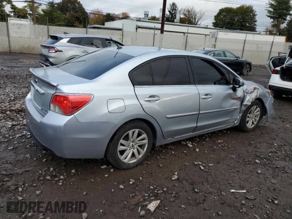 2015 Subaru Impreza Premium с VIN JF1GJAC69FH007000, выставлен на аукционе Copart как лот 82580545 с пробегом 153 060 миль миль и Списание • Salvage title. История ставок и продаж доступна на DreamBid. Изображение 3.